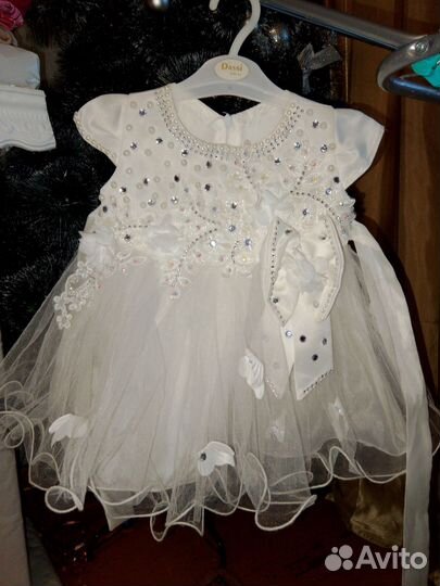 Платье для девочки на 6 -12 мес