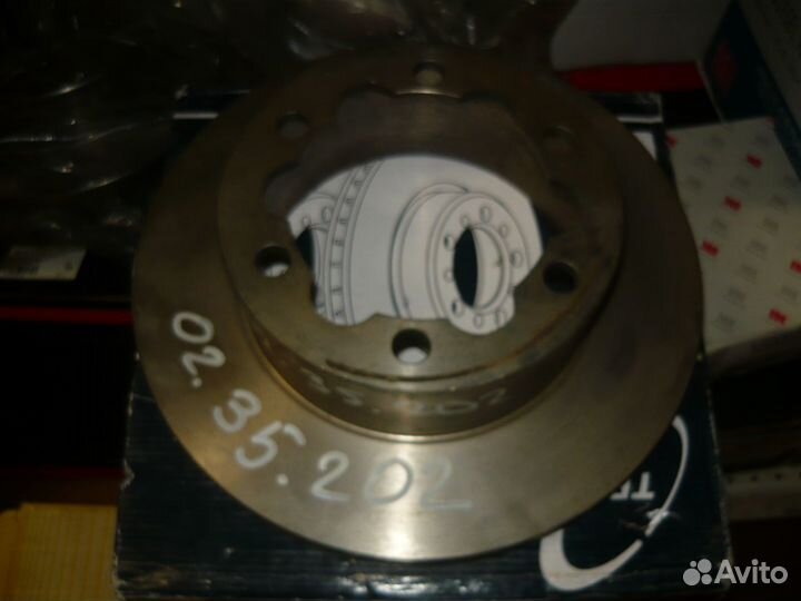 Диск тормозной задний Мерседес Спринтер