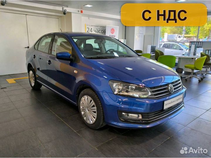 Volkswagen Polo 1.6 AT, 2017, 86 911 км