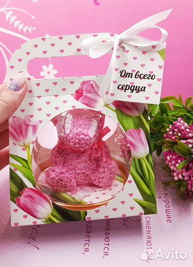 Мыло ручной работы к 8 марта