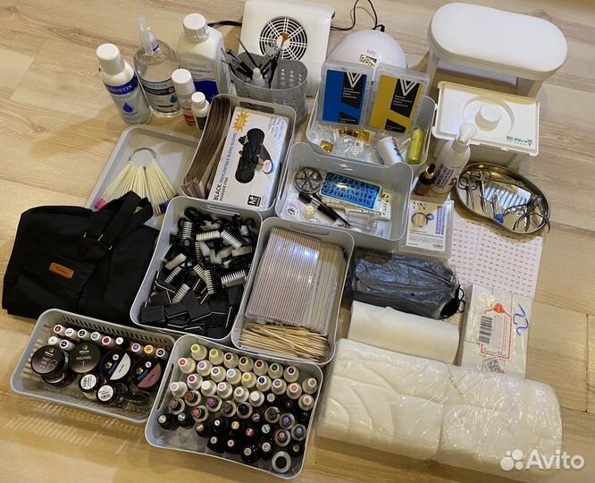 Большой набор для мастера маникюра