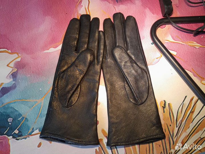 Перчатки натуральная кожа