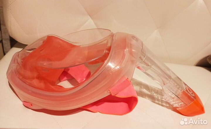 Маска для плавания полнолицевая, Декатлон