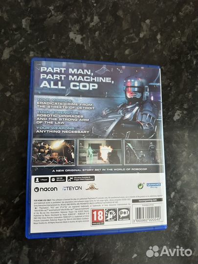 RoboCop: Rogue City (PS5 диск, русские субтитры)