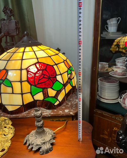 Настольная лампа в стиле Тиффани. Германия
