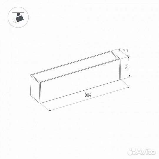 Встраиваемый светильник Arlight MAG-25 034212