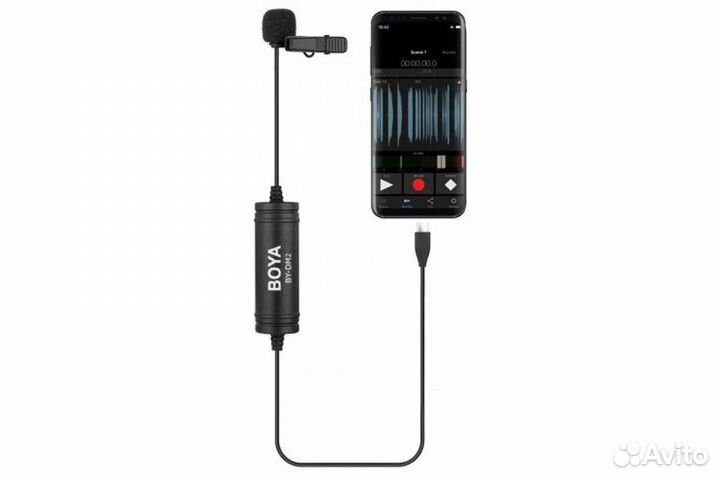 Микрофон петличный Boya BY-DM2 Type-C