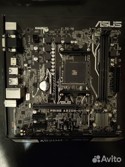 Новая Asus prime a320m k