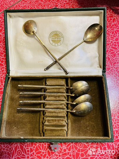 Мельхиоровый набор СССР