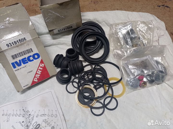 Ремкомплект суппорта автомобиля Ивеко