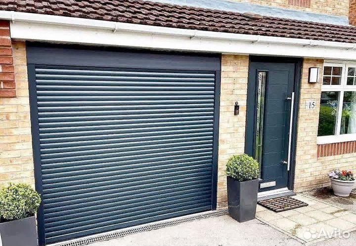 Роллетные ворота новые, для гаража