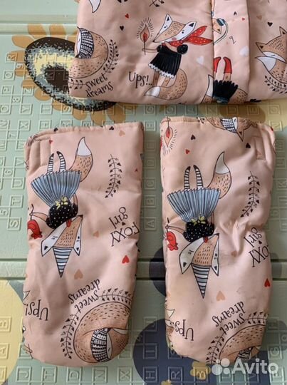 Зимний конверт в коляску