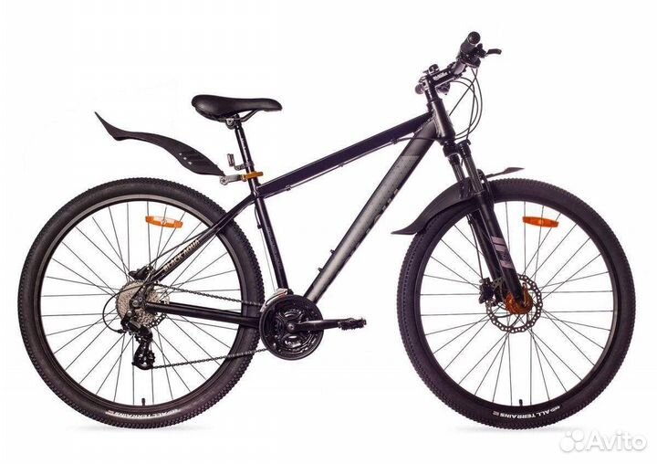 Велосипед black aqua Cross 2992 HD matt 29