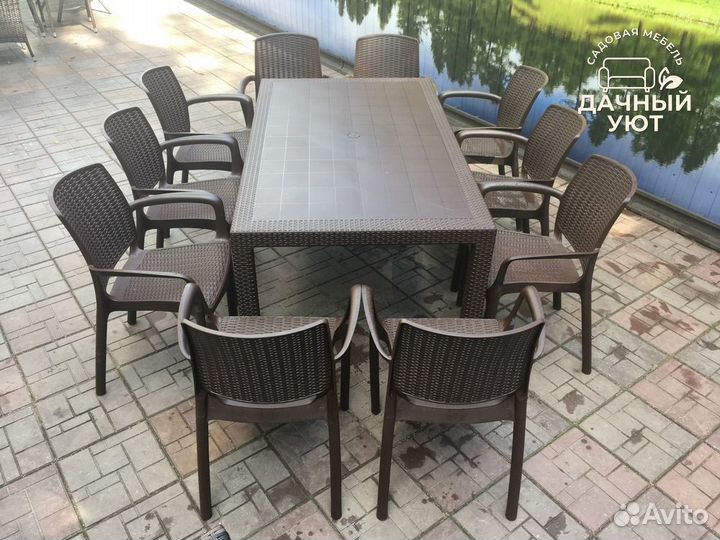 Мебель для дачи под Ротанг / Доставка по России