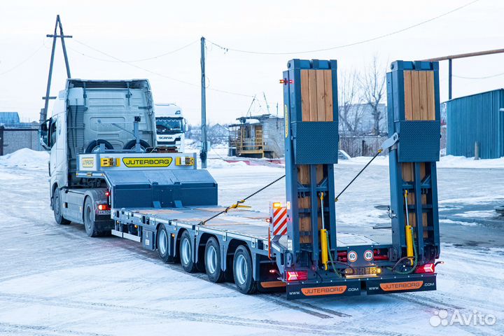 Полуприцеп трал (тяжеловоз) Juterborg 985244, 2023