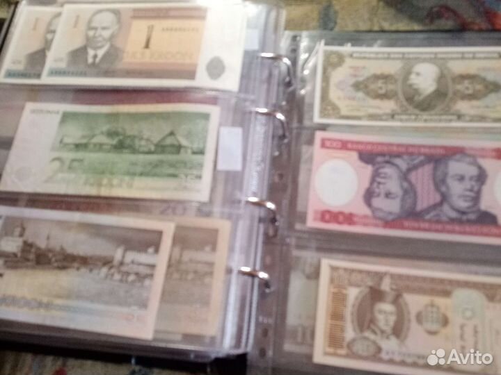 Боны разных стран коллекция обмен