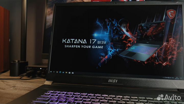 MSI Katana 17 RTX 4070 / Игровой ноутбук i7-12650H