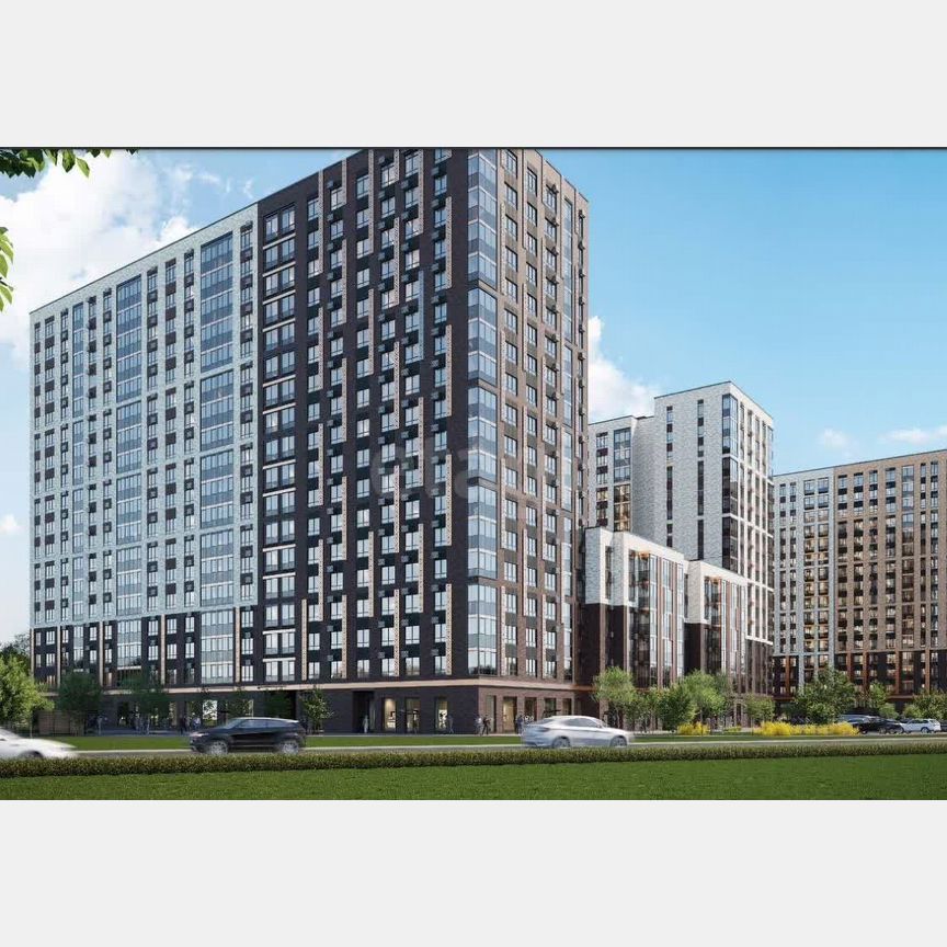 2-к. квартира, 49,6 м², 7/16 эт.