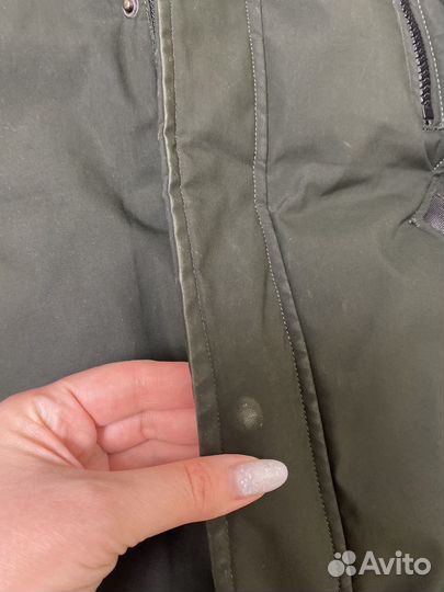 Удлиненная зимняя куртка