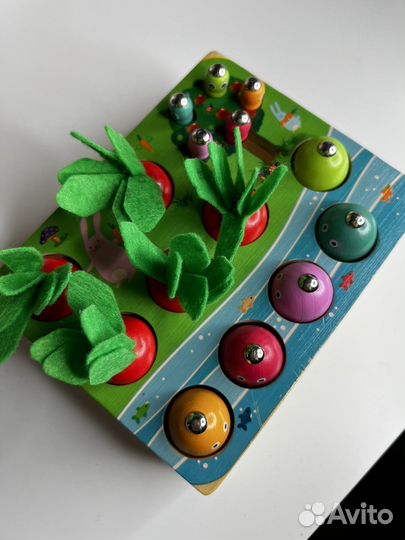 Развивающие игрушки магнитная рыбалка сортер