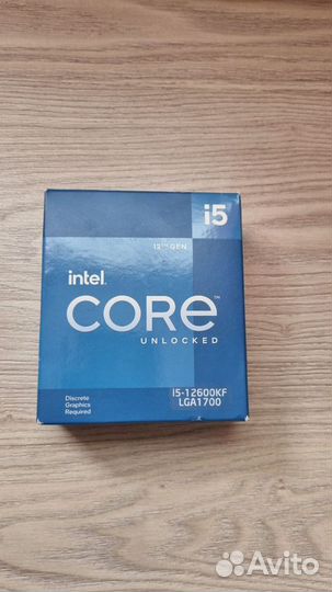 Процессор Intel Core i5 12600KF BOX