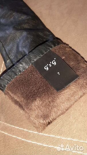 Кожанные перчатки