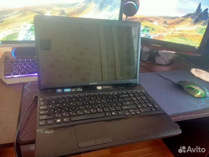Ноутбук sony Vaio