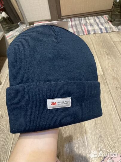 Мужская шапка утепленная
