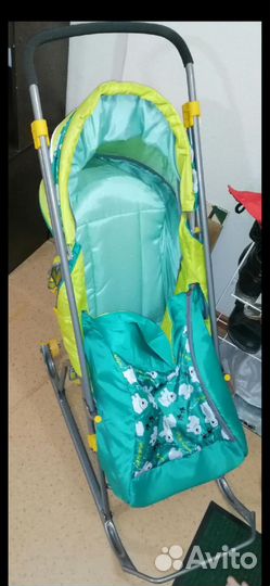 Коляска санки