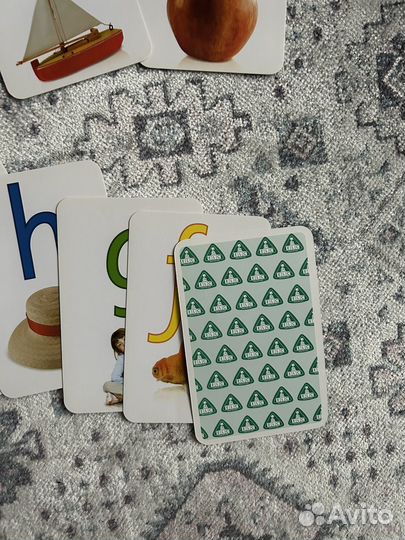 Английский алфавит карточки