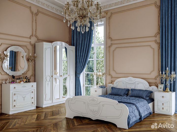 Мария Зеркало (белый глянец)