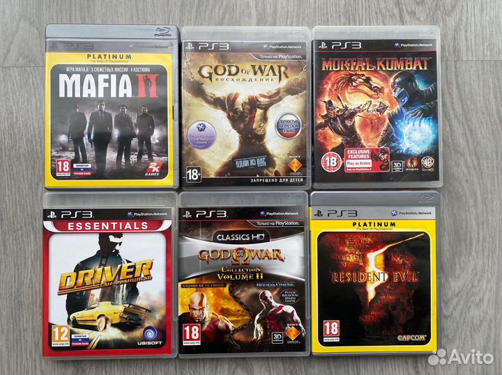 Диски на PS3 Play Station 3