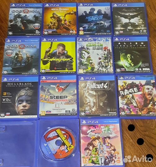 Игры на ps4 продажа/обмен