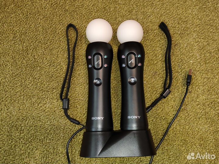 PS3 Move комплект 2 шт