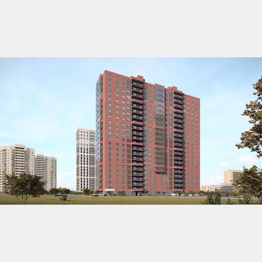 1-к. квартира, 31,5 м², 2/22 эт.
