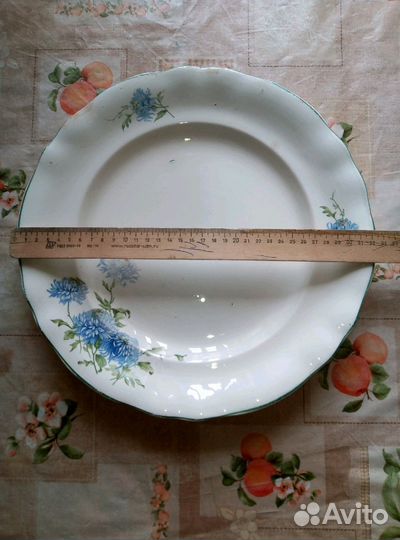Тарелка фарфор СССР