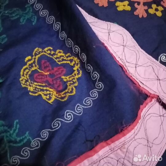 Узбекское винтажное Сюзане. Панно, покрывало