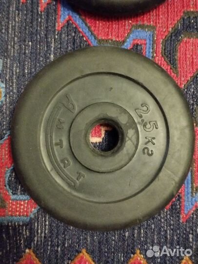 Спортивные блины 2.5 kg