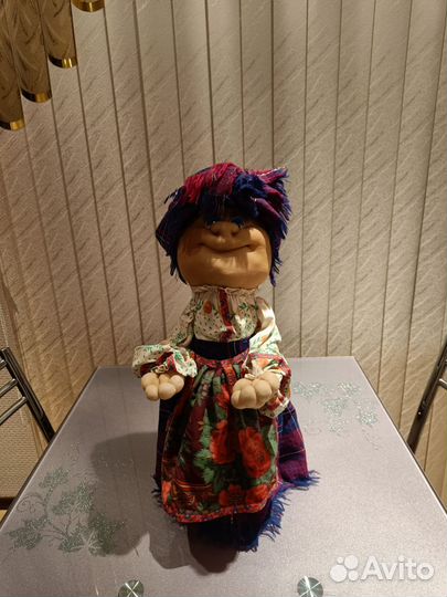 Кукла ручной работы с одеждой