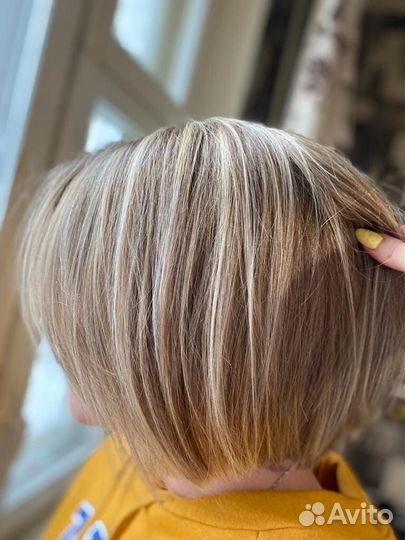 Парикмахер мелирование окрашивание волос