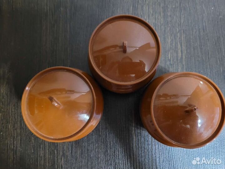 Банка глиняный горшок