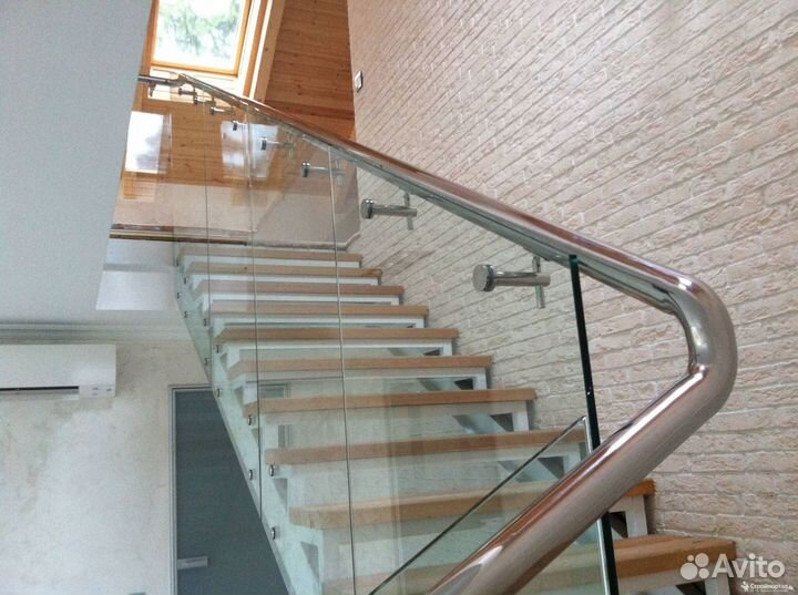 Ограждения из стекла в размере