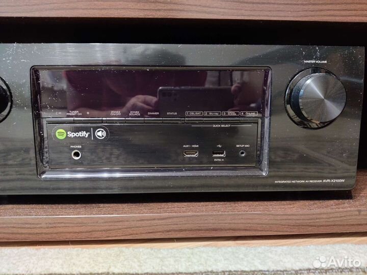 Ресивер Denon AVR-x2100w 4k 7.2