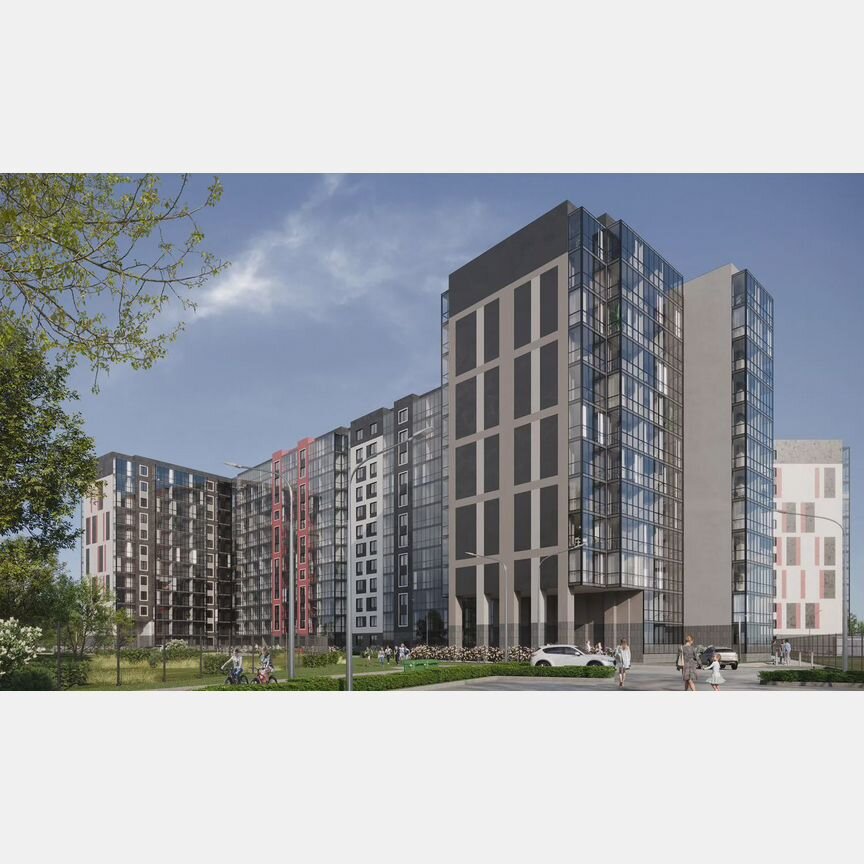 2-к. квартира, 49,9 м², 9/12 эт.
