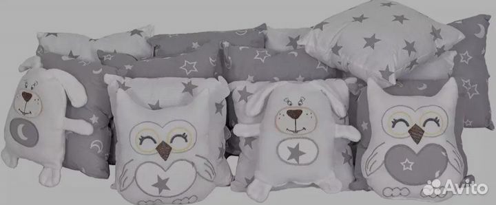 Бортики в кроватку