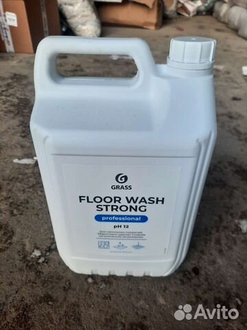 Моющее средство грасс floor wash strong profession