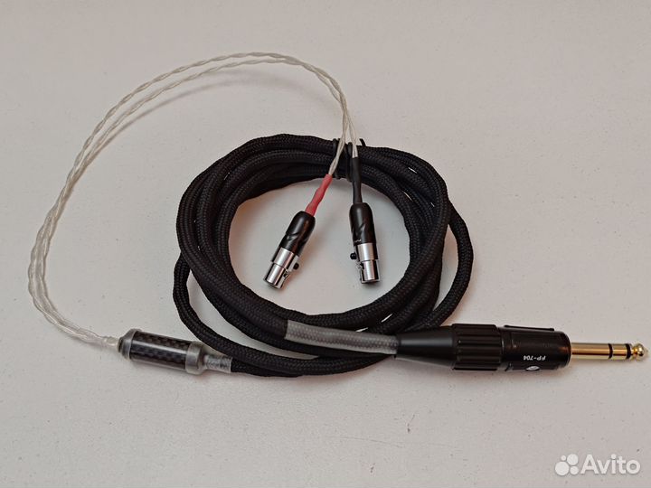 Кабель серебро 3м mini xlr + 6.3 Art cabel Sergst