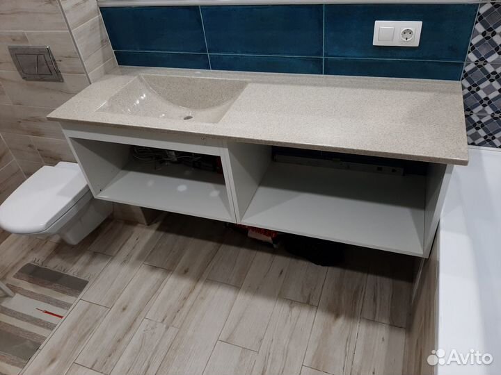Столешница для ванной искусственный камень