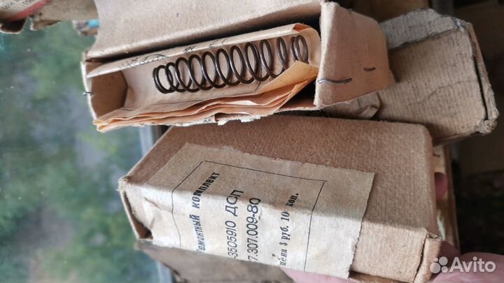 Вкладиши коренные, кольца, прочее на заз 968 СССР