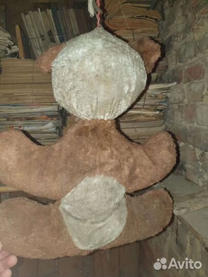 Плюшевый медведь СССР довоенный